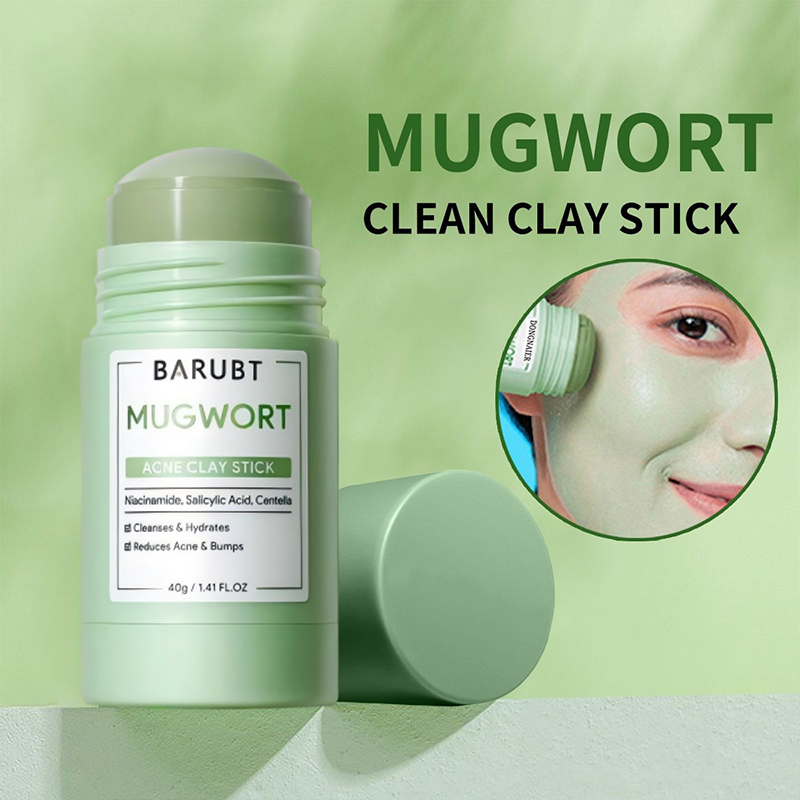 Bentonite Clay Mask - Stik Masker Lumpur Vulkanik Mugwort Portabel,