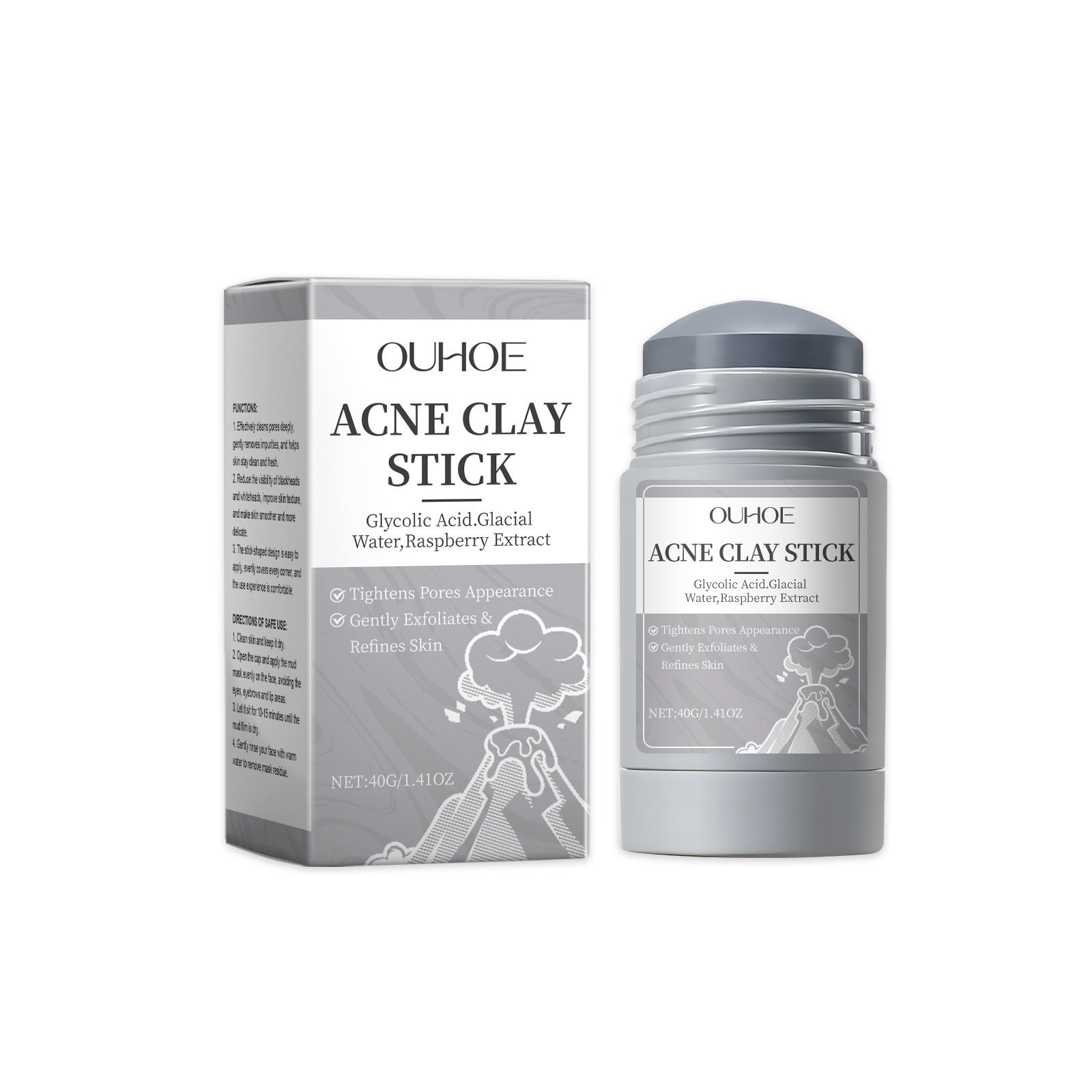 Masker lumpur tanah liat Pembe - Bentonite Clay Mask ulasan dan harga