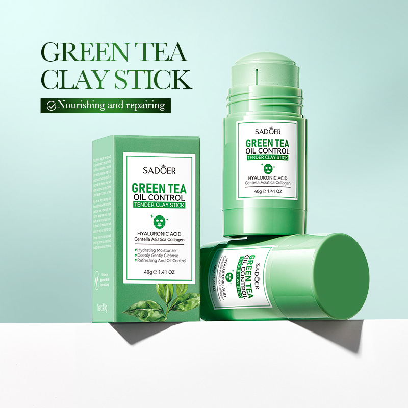 Masker Lumpur Wajah SADOER Teh - Bentonite Clay Mask ulasan dan harga