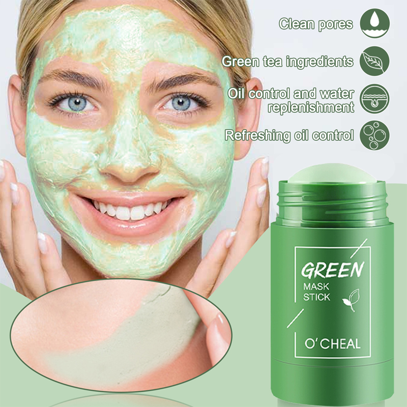40G Masker Bar Teh Hijau Pembe - Bentonite Clay Mask ulasan dan harga