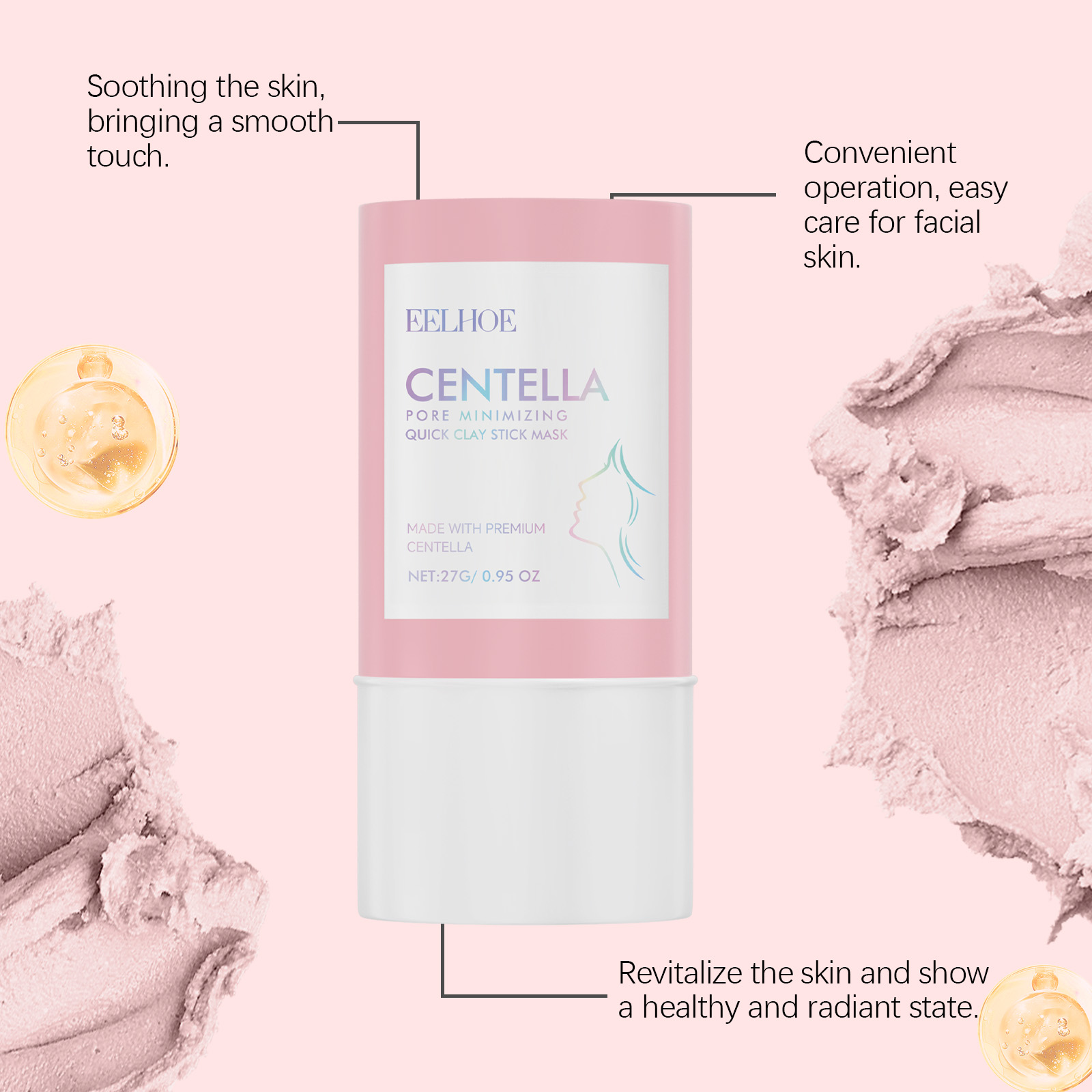 Masker Lumpur Centella Asiatic - Bentonite Clay Mask ulasan dan harga